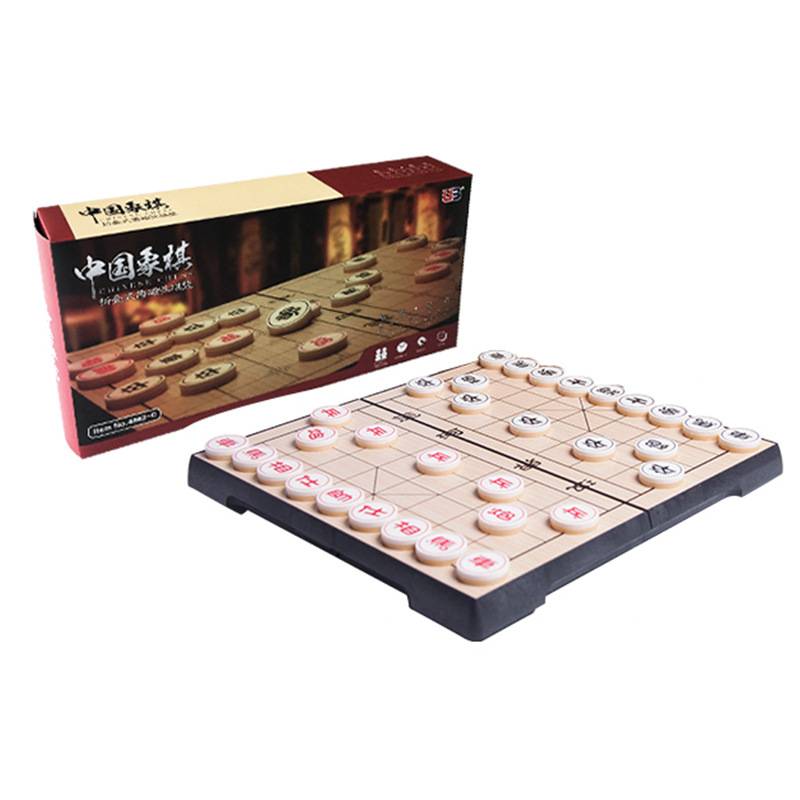 Folding magnetic Chinese chess game chess and card board games casual and wisdom toys