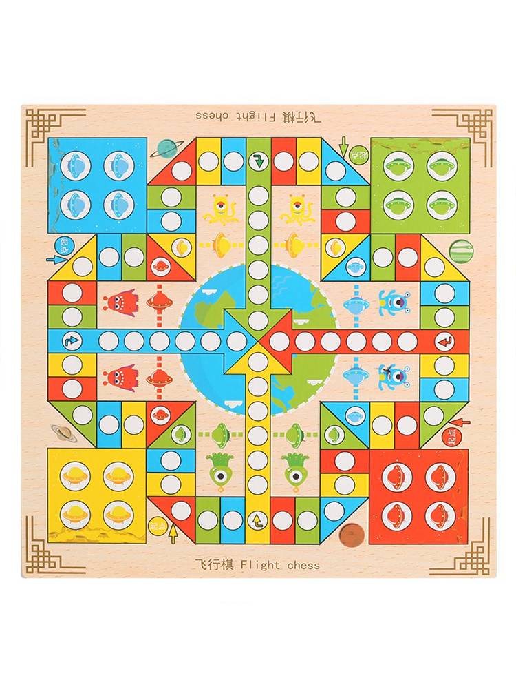Children's adventure chess breakthrough adventure riches game chess kindergarten flight chess treasure hunting chess puzzle toys