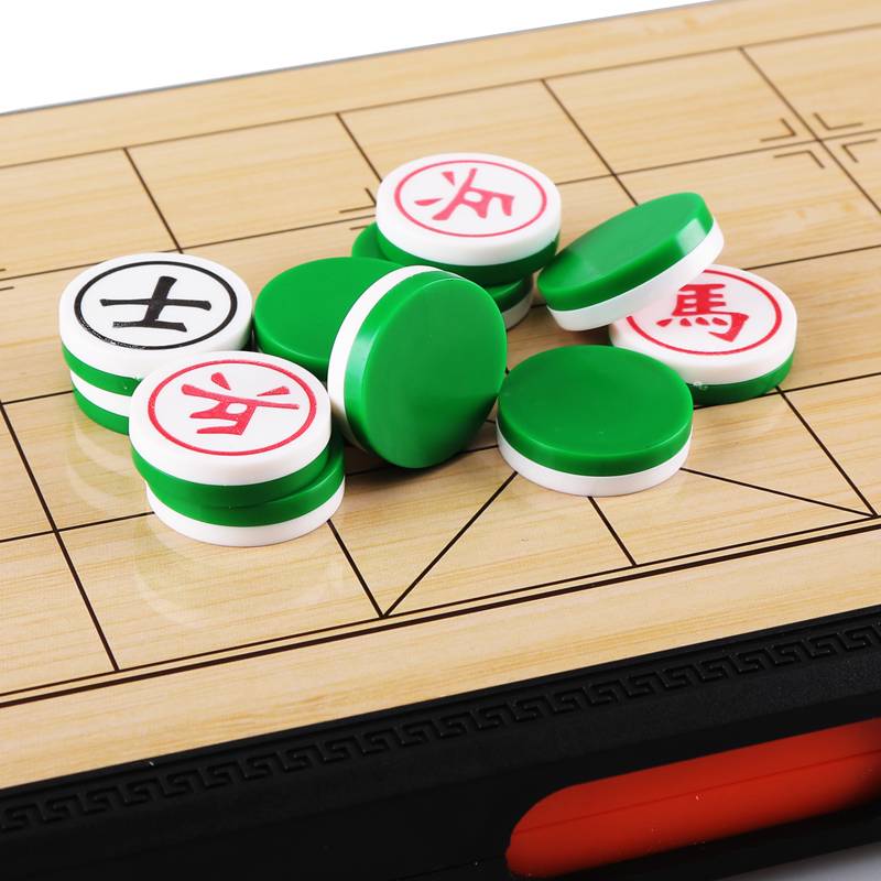 Strange Magnetic Magnetic Chinese Chess Set with Folding Chess Picker Children's Student Parallel Game Chess Desktop Game