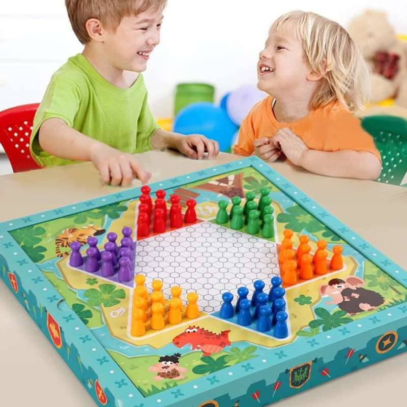 Folding Interactive Play Scholars Special Puzzle Chess, Chess, toy, Function Children's Chessboard Five Son Chess Edition