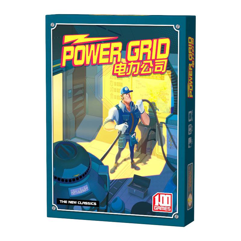 Electric power company board game card power plant tycoon multi -person strategy investment wealth management adult leisure party game card
