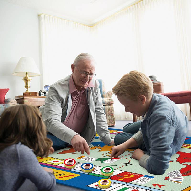 Huaying Carpet Flying Chess Children's Super Double Double -sided Hands Strong Hands Adult Game Puzzle Toys