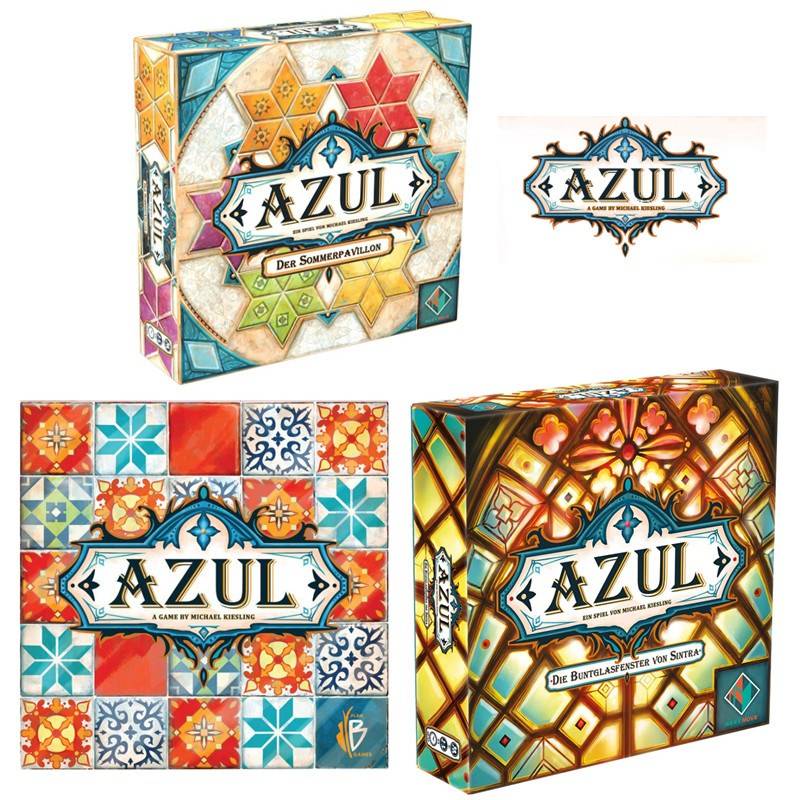 . English version of AZUL board game tile story color brick master chess and card game hot -selling board game Sple