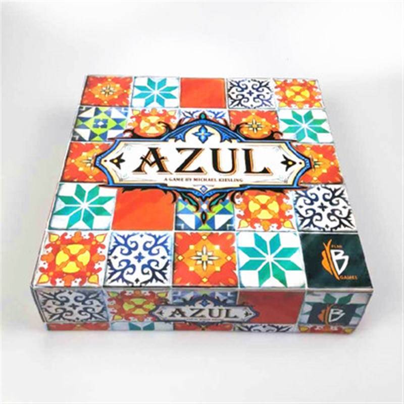 . English version of AZUL board game tile story color brick master chess and card game hot -selling board game Sple