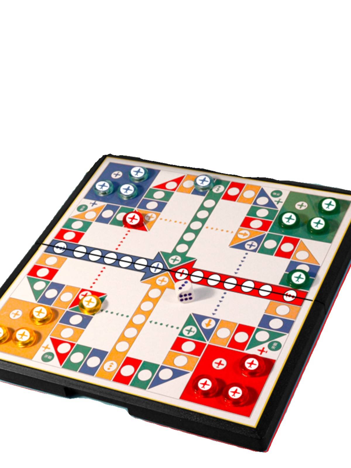 Magnetic Flight Chess Children's Puzzle Kindergarten Large Five Child Chess toys Chessing two -in -one elementary school game