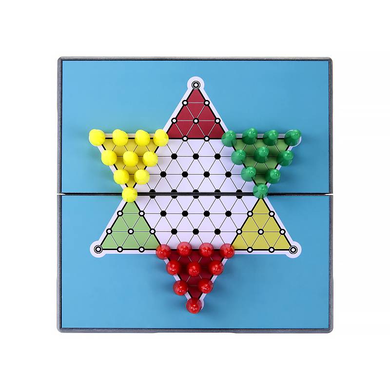 UB International Chess Go Flying Chess Play and Snake Castle Battle Beast Black and White Magnetic Intellectual Magnetic
