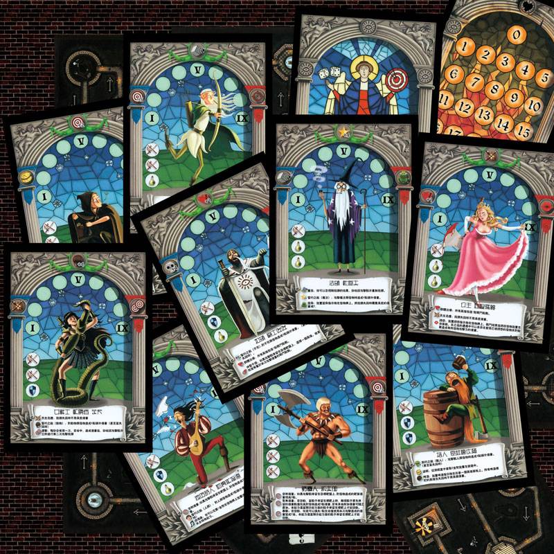 Dicheng Warriors board game card fancy dice 1-6 people team cooperation happy leisure party adventure game
