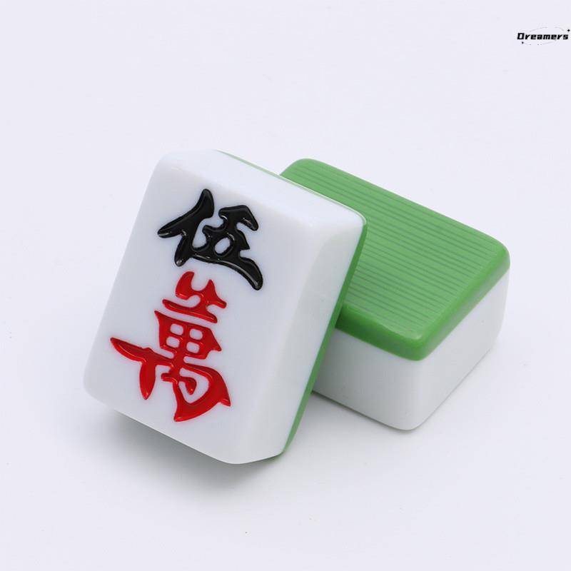 EssenceHand -rubbed Mahjong Mahjong brand first -class dormitory large medium 42 44mm hand poke bamboo silk mahjong