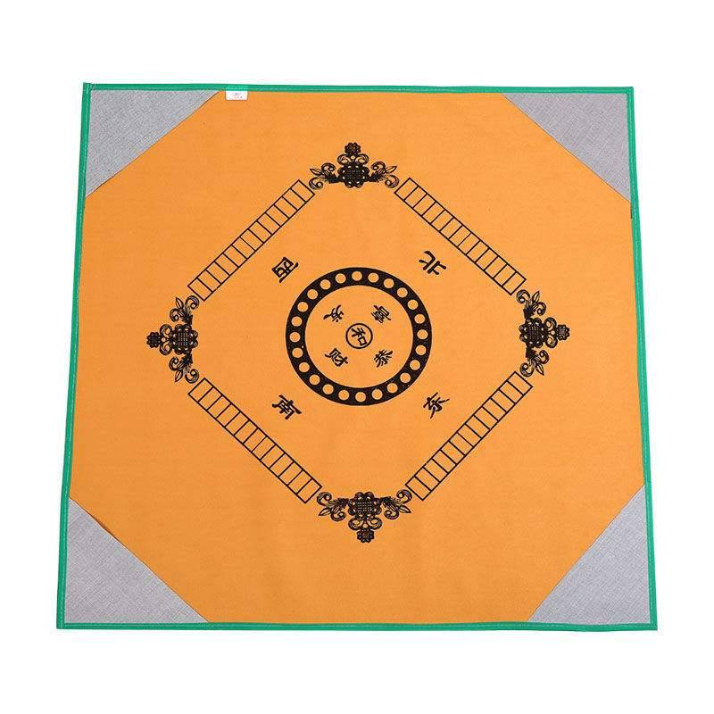 Thick Mahjong tabletop mahjong mat, large square mucoping mahjong cloth, anti -slip mahjong table