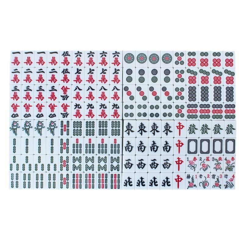 the mahjong family used a mahjong hand to make a first-class gift, the mahjong sichuan, 46 42mm 40# medium