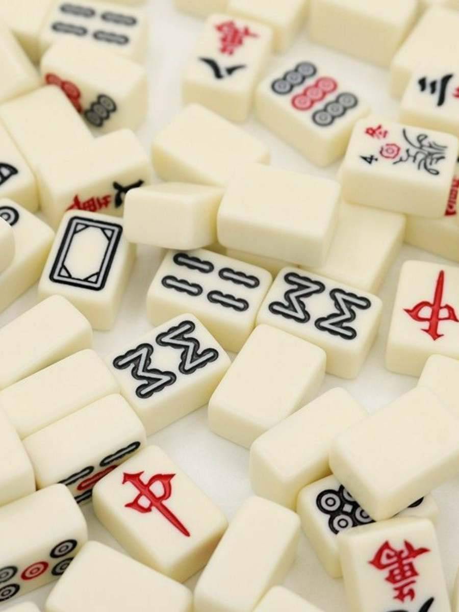 New product, new Mahjong brand dormitory small travel portable cute outdoor net red home rubbing small sparrow card