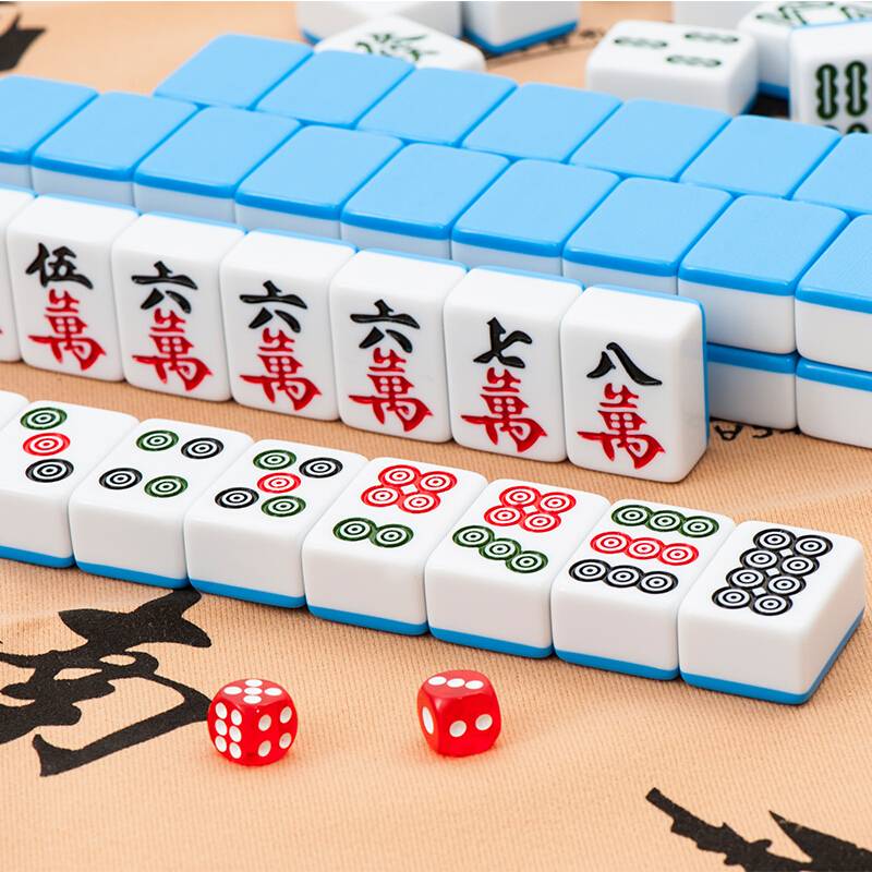 Home Mahjong brand mid -range first -level product large hand rubbing Mahjong 40 42mm 38#mid -number delivery gift