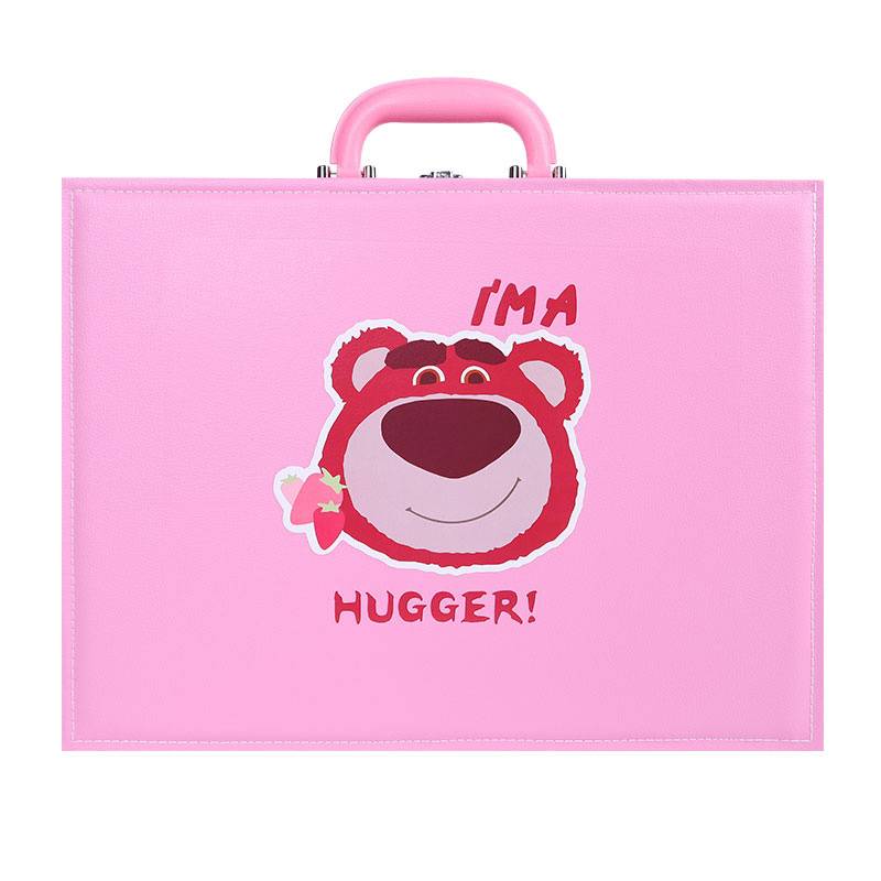 Hand -rubs Mahjong brand net red pink strawberry bear cartoon Mahjong cute Mahjong No. 42 customized gift