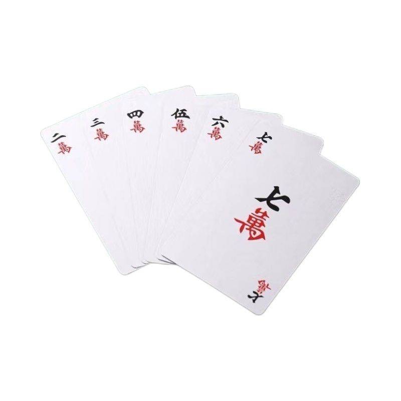 mahjong card mahjong family entertains mahjong poker with water-resistant and thicker mahjong dice