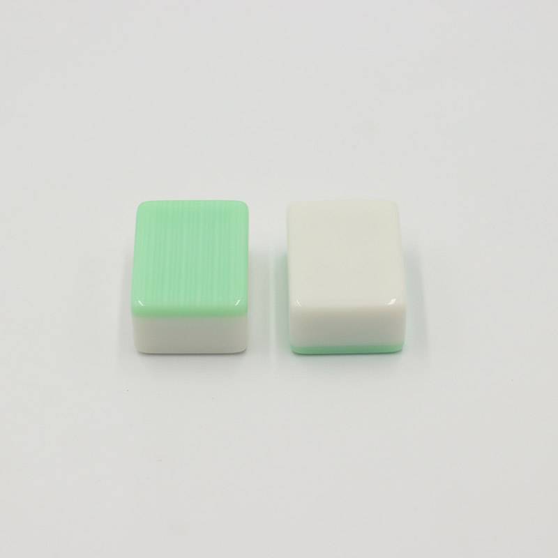 Hand -rubs Mahjong single with a single one single mahjong sub -pink light noodles without the mahjong brand white embryo