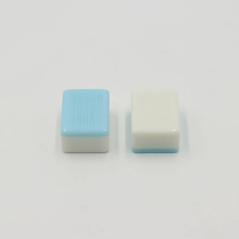 Hand -rubs Mahjong single with a single one single mahjong sub -pink light noodles without the mahjong brand white embryo