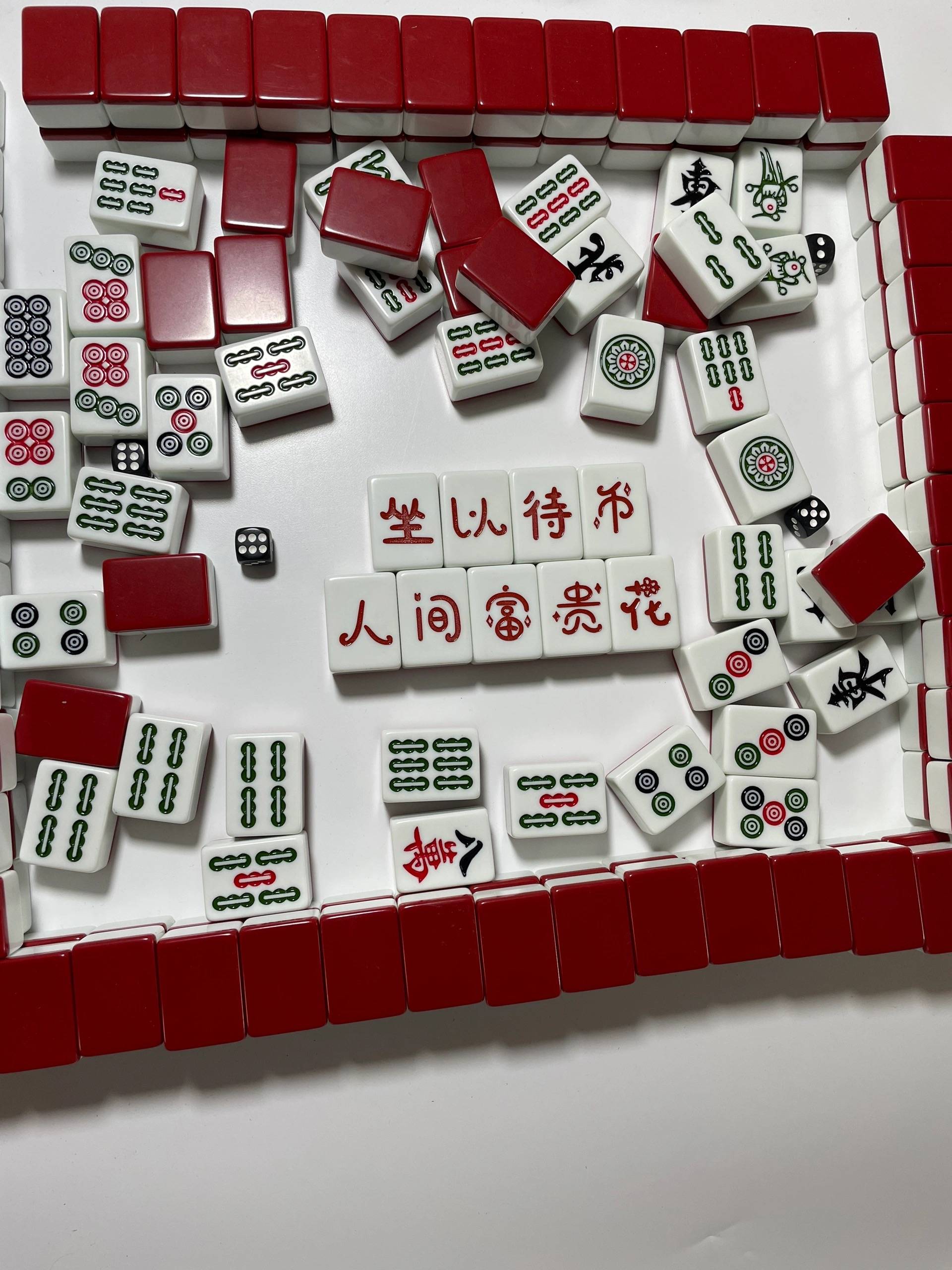 Belong 28 -year manufacturer directly seller rubbing Mahjong first -class Sam, the same purple -red 40 size