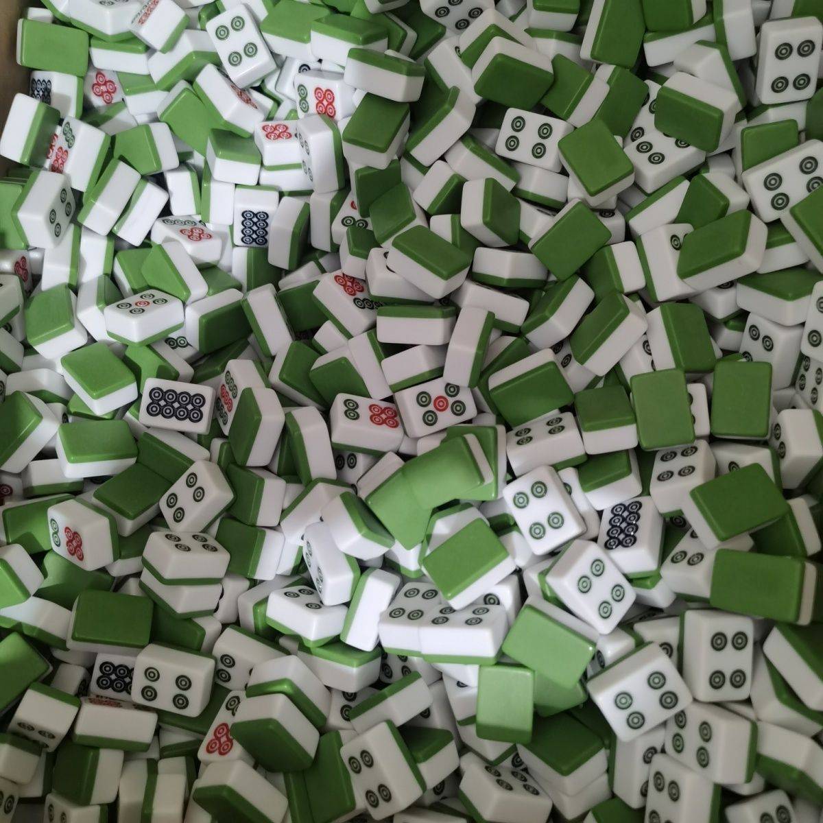 Treatment of special random mahjong mahjong brand mahjong toy blind box random household large and small building block toys