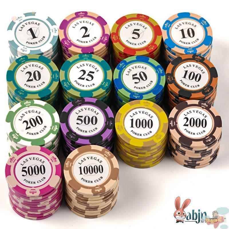 mahjong has 20 chips on both sides of the card and card room in Texas
