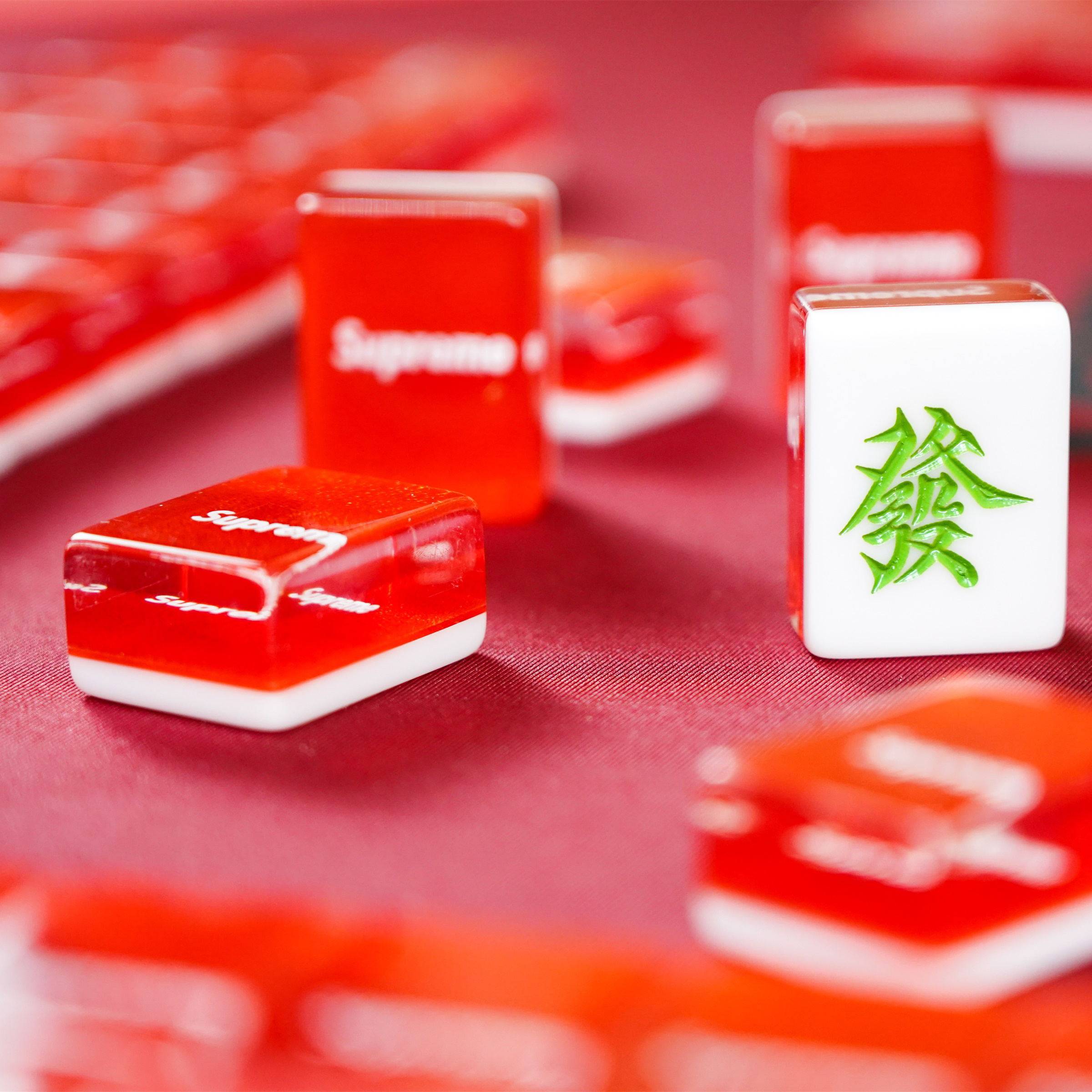 Dahong tide brand Yayli Crystal Mahjong brand Guangdong Mahjong 144 42mm House rubbing Mahjong brand
