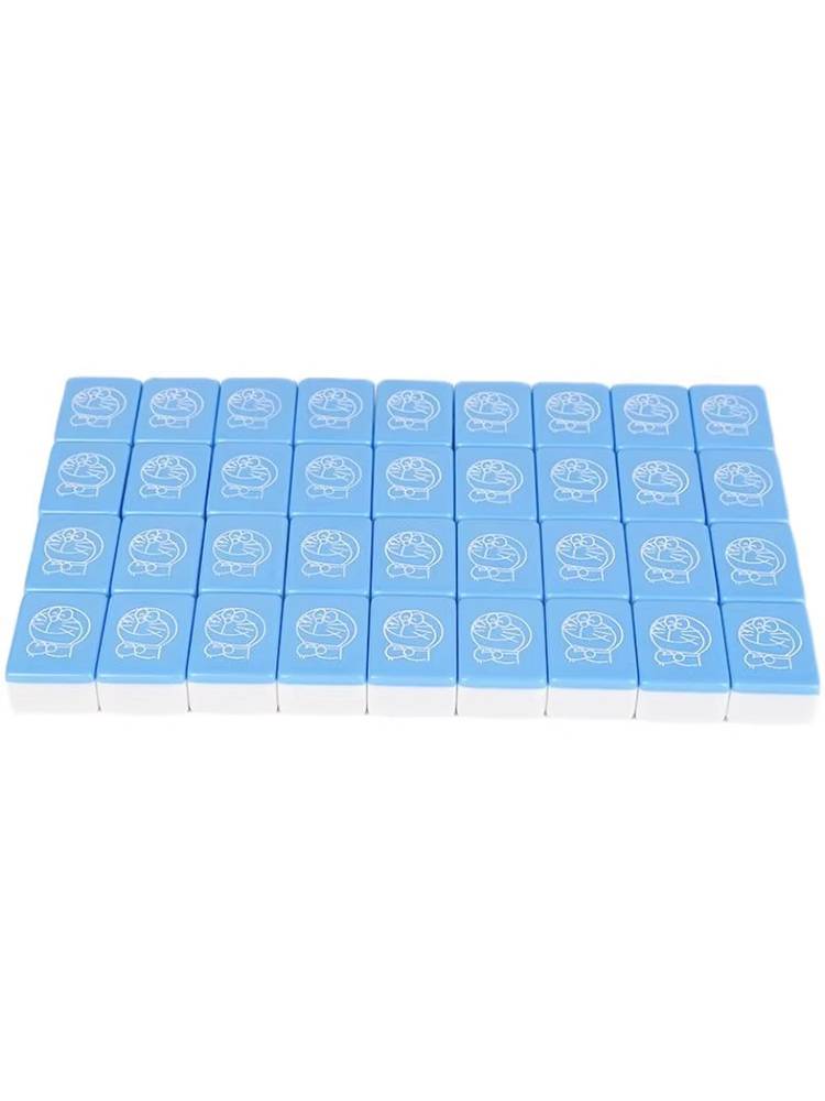 Home -rubbed Mahjong brand cute machine cat net red blue fat man 40/42/44 Cartoon Mahjong gift customization