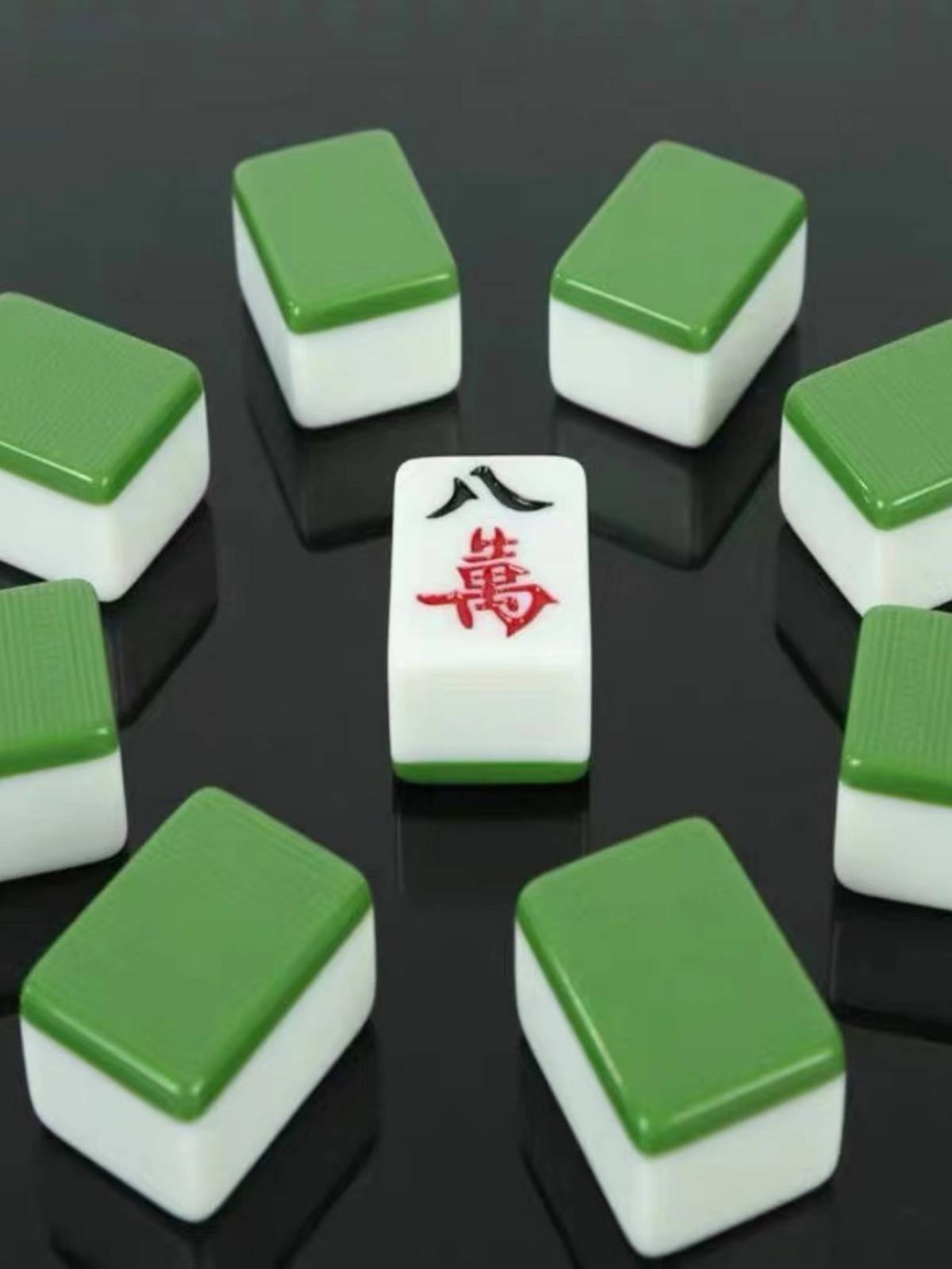 Family hand rubbing Mahjong brand 144 Zhangjia use Mahjong first -level product Sichuan Mahjong 444240 mini mahjong