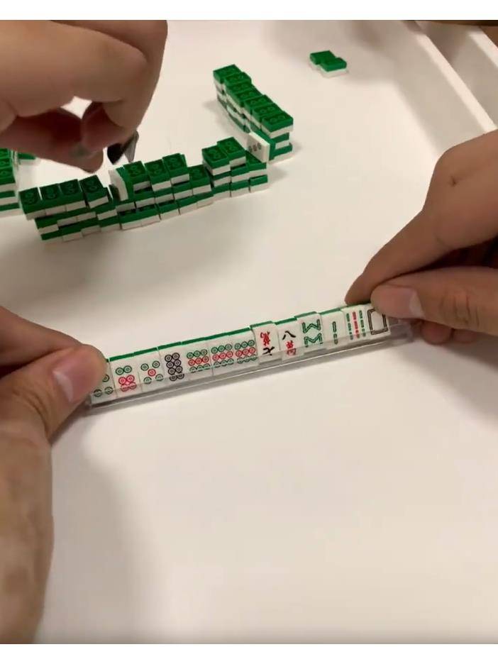mini mahjong net red mahjong mahjong swirling the house with a portable mahjong card for travel outside the house