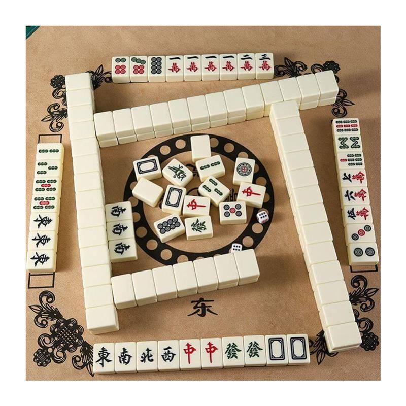 Xinjiang Sichrine Mahjong brand first -level genuine flawless large medium -sized hand rubs monochrome 36mm40