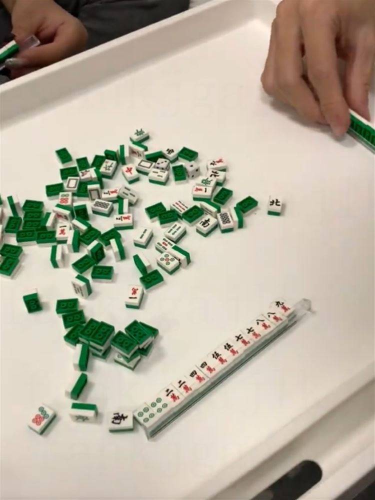 mini mahjong net red mahjong mahjong swirling the house with a portable mahjong card for travel outside the house