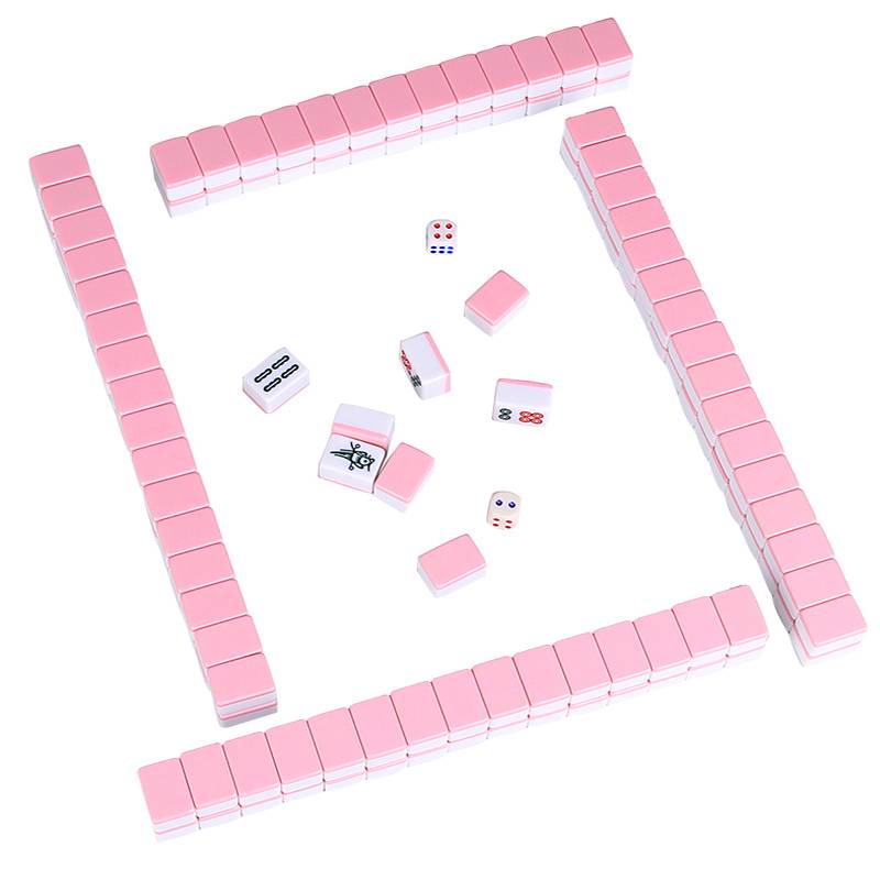 the mini mahjong travel room is portable and cute, and the red room on the outdoors is a small sparrow
