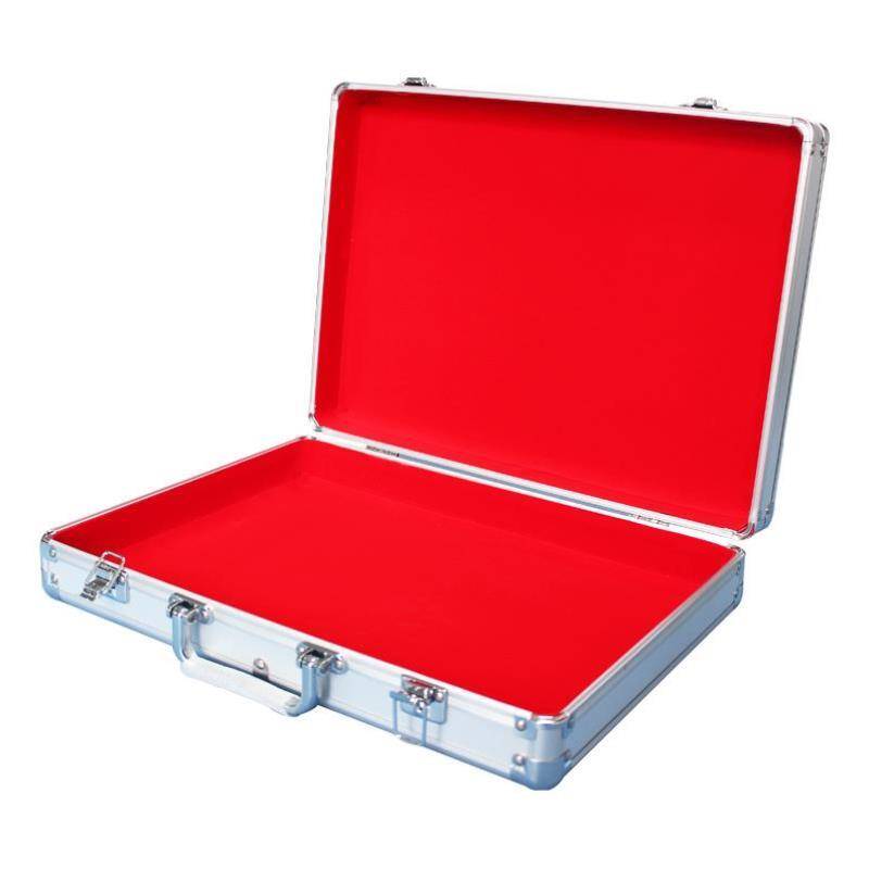 New large aluminum alloy flat mahjong box mahjong box empty box connecting gift box gift box
