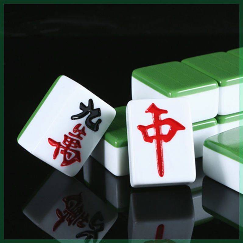 Household special hand -rubbing Mahjong brand medium large first -class genuine genuine Mahjong Mahjong Mahjong bird Xinjiang 