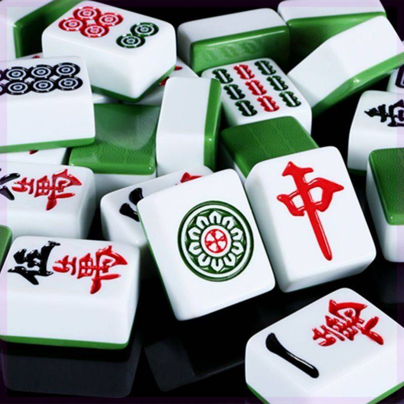 Household special hand -rubbing Mahjong brand medium large first -class genuine genuine Mahjong Mahjong Mahjong bird Xinjiang 