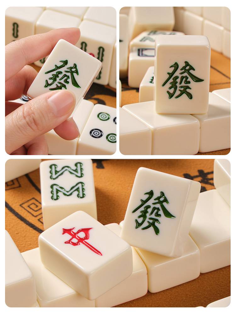 ivory mahjongg family with one-size, unblemished, medium-sized and medium-sized hand