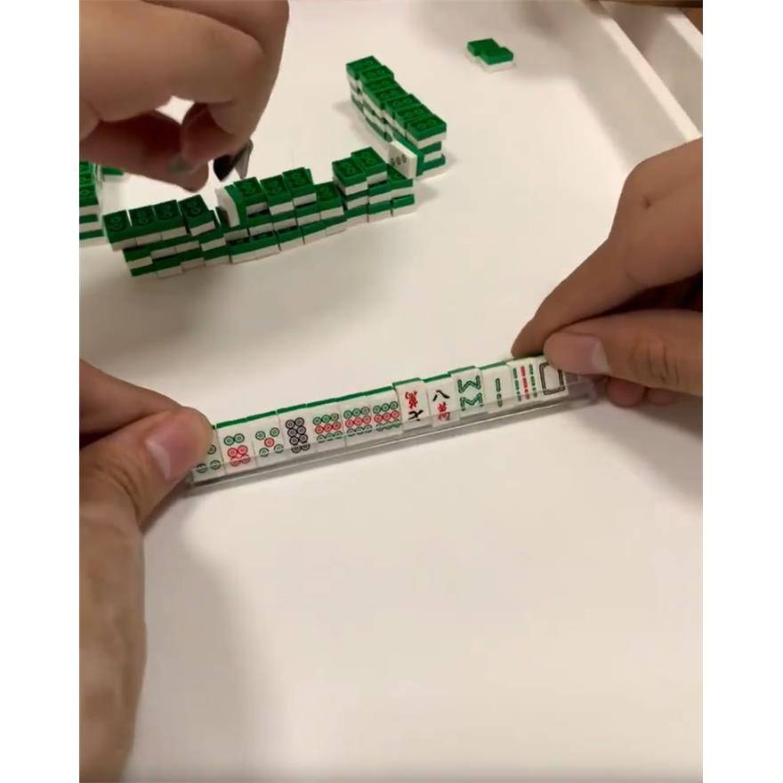 mini mahjong net red mahjong mahjong swirling the house with a portable mahjong card for travel outside the house