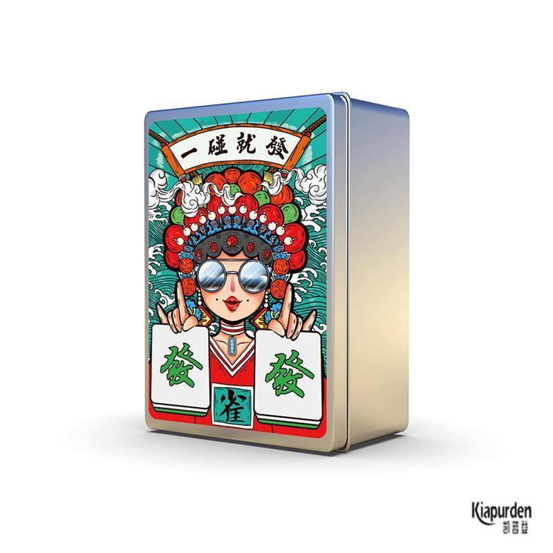 Cards Mahjong dedicated waterproof poker cards home non -plastic mahjong card portable paper sparrow 144 sheet