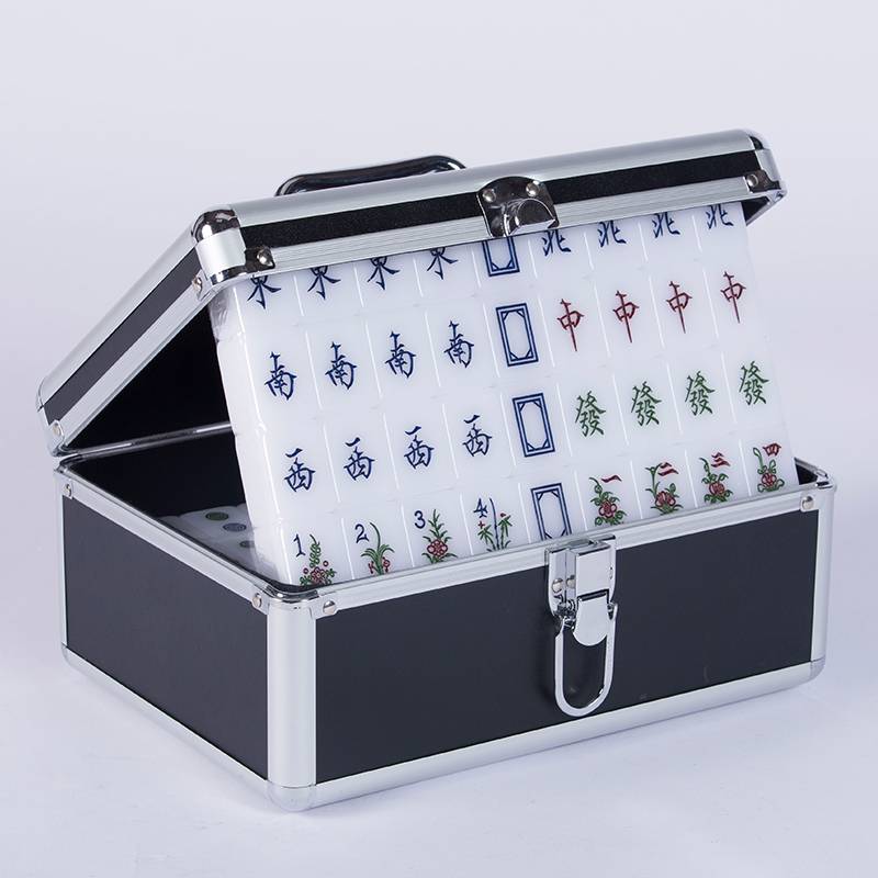 Singapore hands rubbing mahjong movie bird Saint San Yaki White Mahjong Brand Senior Boutique Mahjong Acrylic Export