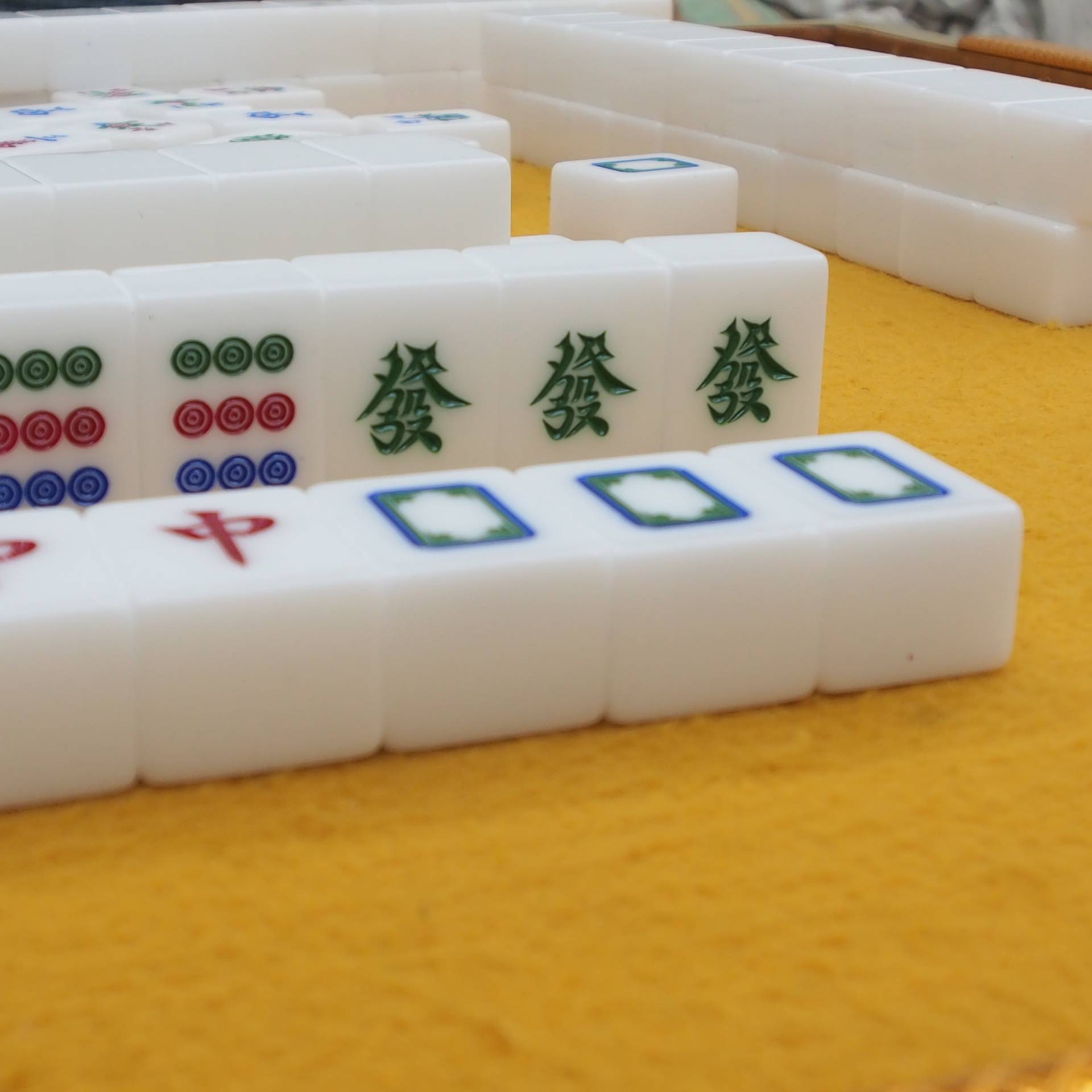 Exporting Mahjong brand first -level product medium 37 classic pure white 160 sheet