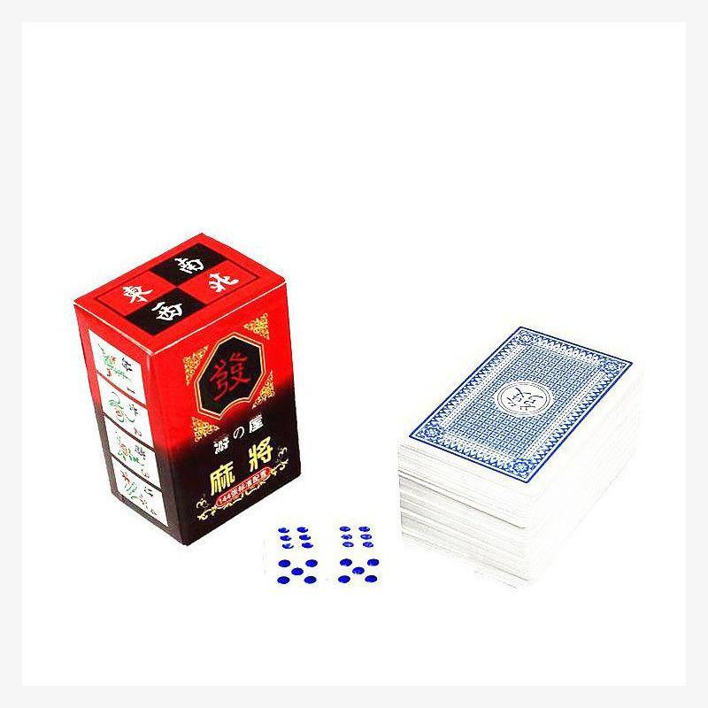 108 card player playing cards 136 portable 144 small paper sparrow card thickened waterproof
