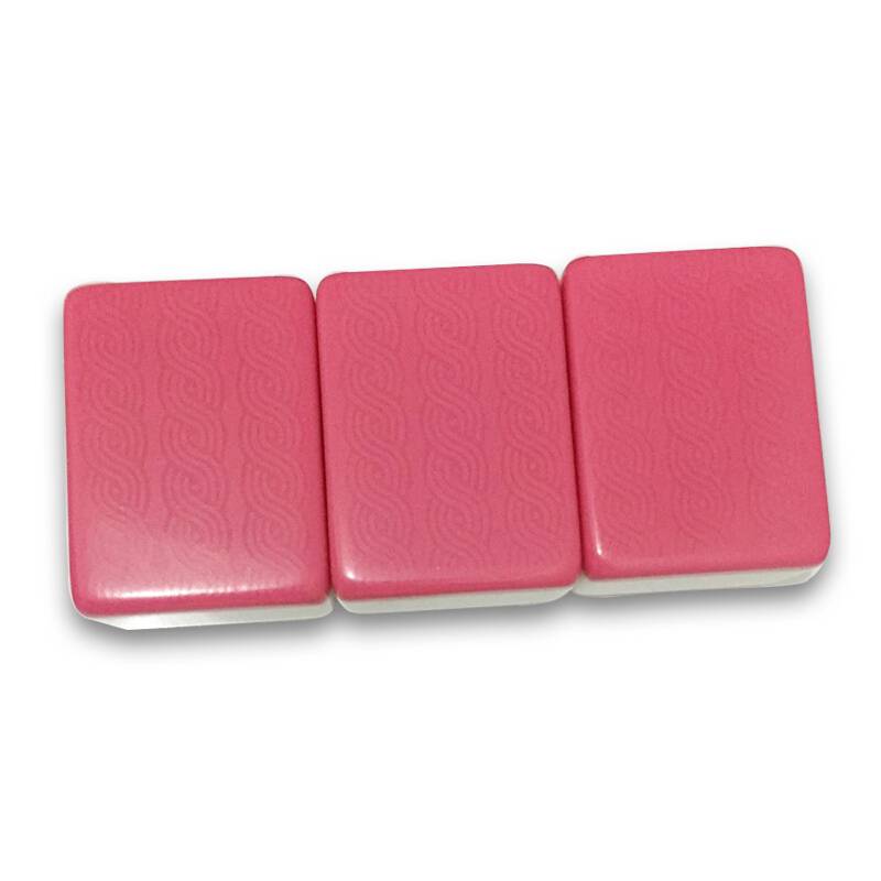 One hundred and forty-four gifted soft-packed table dice chips for the Mahjong family