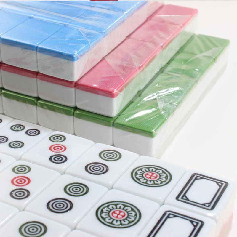 Family hand rubbing cattle beef mahjong brand tube merit 28 bar tube tube push tube dedicated mahjong cake bullfighting