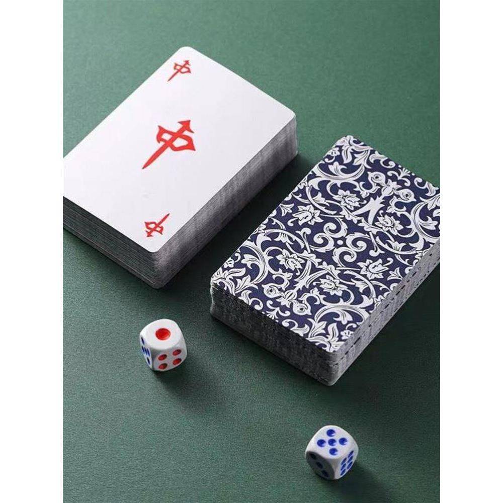 Xinjiang Tibetan Paper Mahjong Poker Poker Holder Family Portable Mini Thickened Move -resistant Mahjong card