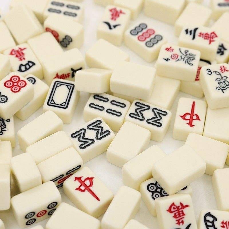 The new mini Mahjong dormitory small travel portable cute outdoor net red home