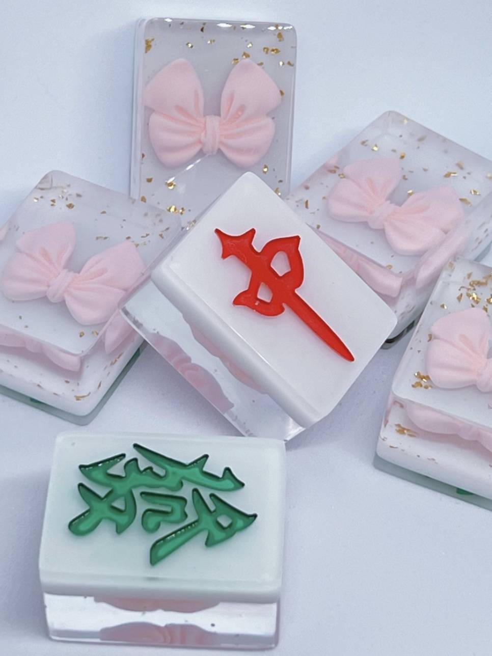 Crystal Drop Jiao Mahjong Products Handmade Personalized Personalized Customized Friends Girlfriends