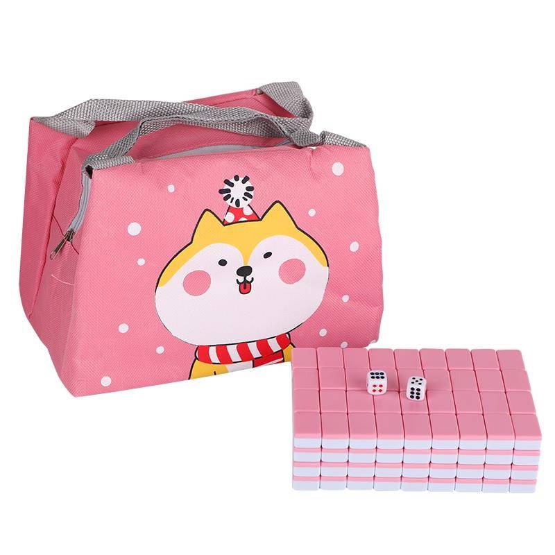 Tang Pacific mini Mahjong travel portable small sparrow brand rubbing mini pocket trumpet dormitory hemp