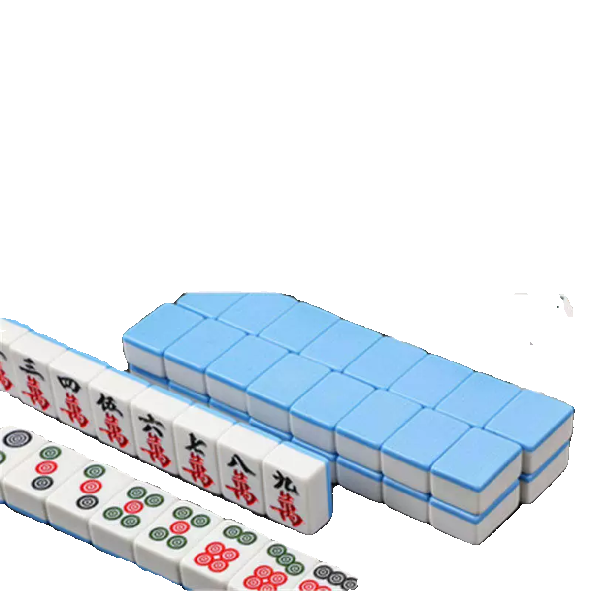  home imitation jade stone hand rubbing mahjong card multi -color color medium large number 4244mm mahjong brand Sichuan 108