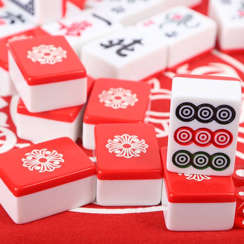 Big Red Croxin Mind Men's Tide Tide Male Cartoon Mahjong Mahjong Tetric Tetric Tetric Tetric Tetris Mahjong No. 42 Customized