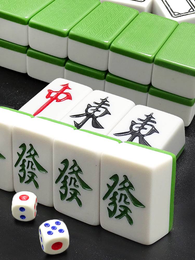 A single mahjong with the new Yicheng Crown Bamboo Silk Squiries and the Waves of Thai Kun Mahju to Kun Mahjong Single