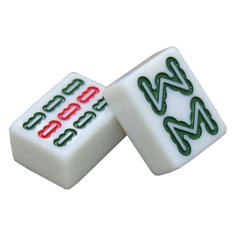  Mahjong brand first -level home hand -rubbed mahjong imitation jade dormitory large medium number large size large size gift