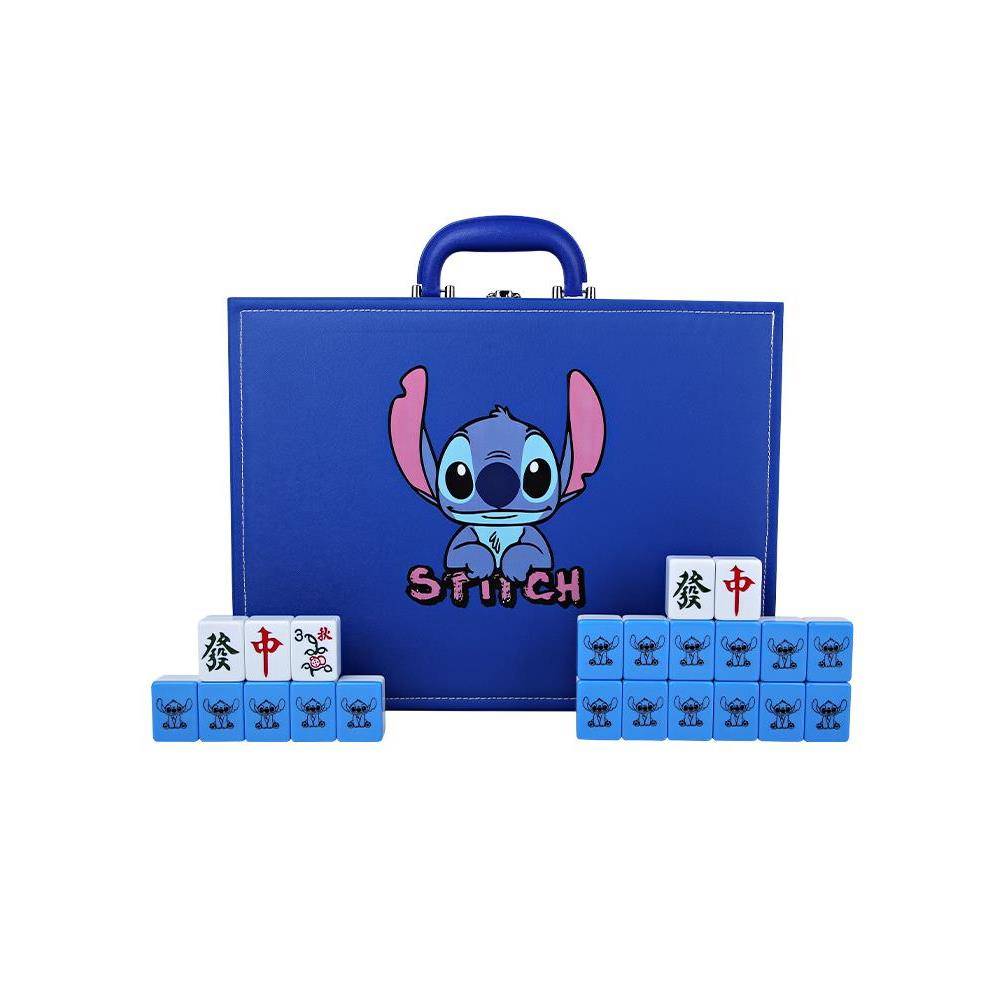 Cute home Blue Stich Card Mahjong No. 40 No. 42 44 big hand rubbing Mahjong sparrow card gift